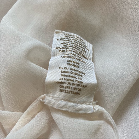 FREE PEOPLE Cream Best of Both Worlds Button Front Tunic - Picture 8 of 10